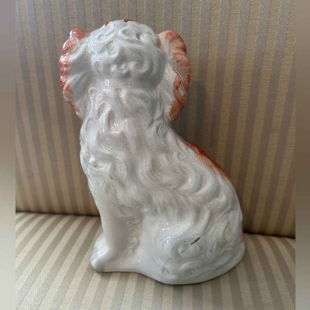 Vintage Russett Staffordshire Spaniel Dog Statue. - Picture 3 of 8